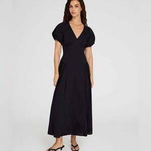 Club Monaco Puff Sleeve Maxi Dress size 4 BNWT